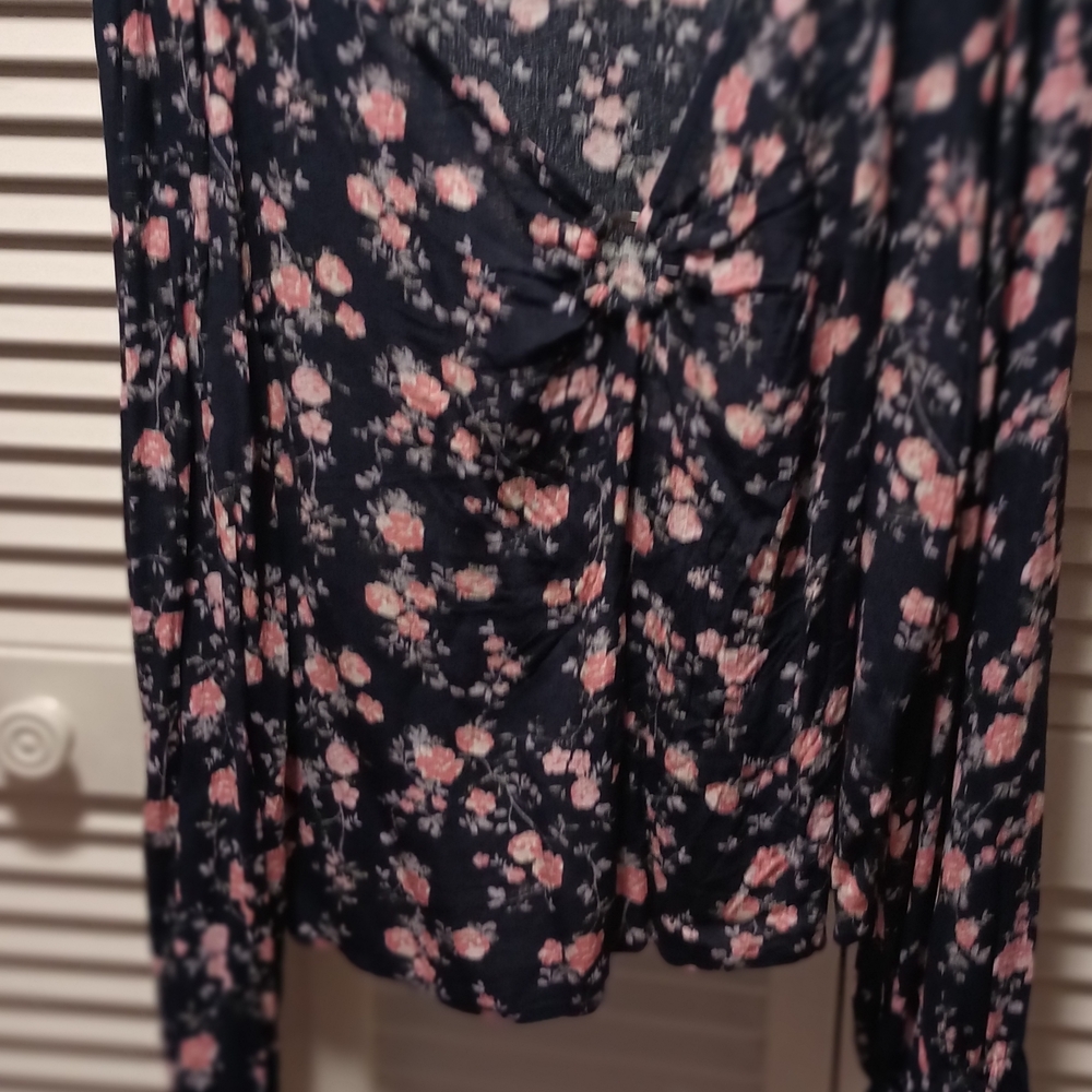 Floral Print Women's Top